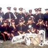 1962 - The Band, with some service support, in their post - war, military style uniforms which are soon to be replaced by black blazers with red lapels, as modelled by Les Penny (Back row - centre). 

Back Row: George(Gabby) Hayes. Jock McClan. Mike Wilson. Geof Thomas. Les Penny. Neil(Jock)Kennedy. Con Thomas. Frank Thomas. Nick Carter. Brian Carter. 

Front Row : John Baker. Don Harrison. NK Sinclair. Dennis Burgess. George Freer. Tony Gee. Des Fry.